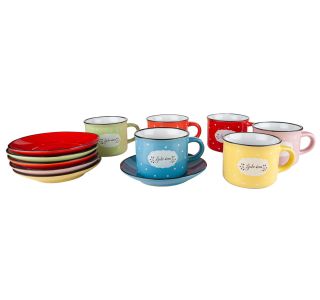 SET SKODELIC IN LONČKOV ALPEKS 6 DELNA BELA KAVA LJUBO DOMA 250 ML