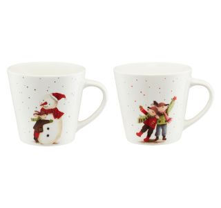 SET SKODELIC IN LONČKOV AMBITION 320 ML SNEŽAK 2/1