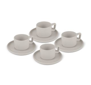 SET SKODELIC IN LONČKOV BERLINGER HAUS 8 DELNI SAHARA MAT KREM BARVE ZA KAVO