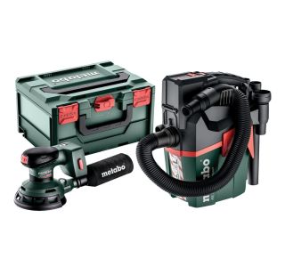 AKUMULATORSKI SET METABO SET SXA 18 LTX 125 BL + AS 18 L PC COMPACT AKUMULATORSKI SET METABO SET SXA 18 LTX 125 BL + AS 18 L PC COMPACT