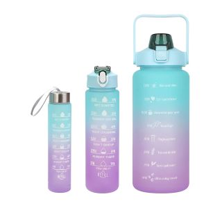 PLASTENKA ZA VODO HOMEY SET TREH FLAŠK 2000ML,/900ML,/500ML