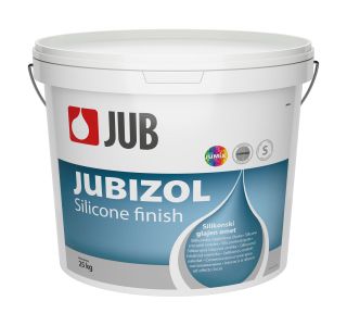 SILIKONSKI FASADNI OMET JUB JUBIZOL SILICONE FINISH S BEL 1.5 MM KOS=25KG