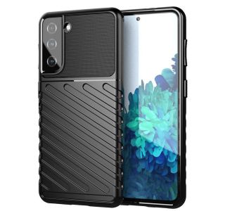 SILIKONSKI OVITEK THUNDER ARMOR ZA XIAOMI REDMI NOTE 13 5G  - ČRN