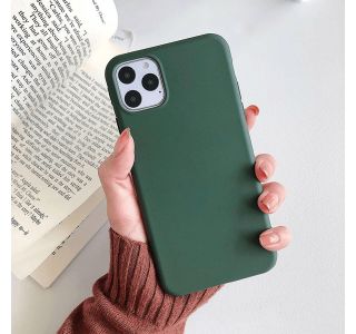 SILIKONSKI OVITEK ZA IPHONE 15 PLUS - MAT ZELEN