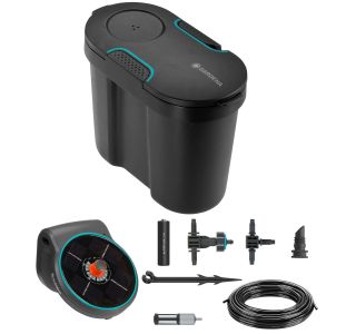 SISTEM ZA ZALIVANJE GARDENA AQUABLOOM KOMPLET S POSODO ZA VODO SISTEM ZA ZALIVANJE GARDENA AQUABLOOM KOMPLET S POSODO ZA VODO