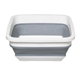 ŠKAF/UMIVALNIK FIVE ZLOŽLJIV 8L 32X32X15 SIVO BEL