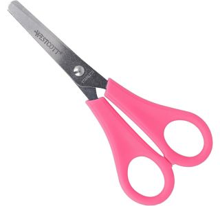 ŠKARJE WESTCOTT 13 CM OTROŠKE ROZA E-21591 00