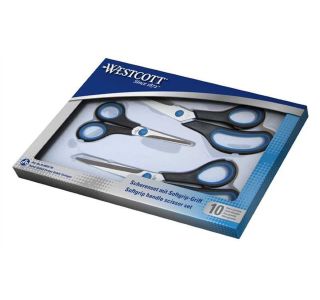 ŠKARJE WESTCOTT SET EASY GRIP 3 KOS N-90027 00