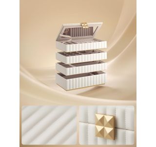 ŠKATLA ZA NAKIT SONGMICS HOME ANAH Z OGLEDALOM