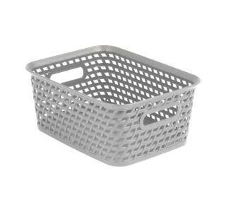 ŠKATLA ZA SHRANJEVANJE -YOUR STYLE. SIVA,  S