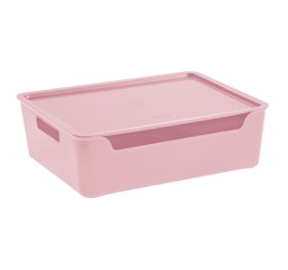 ŠKATLA/ZABOJ BELLA 36X2/8X11 CM(XXL), S POKROVOM, ROZA