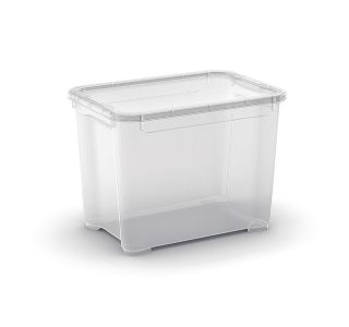 ŠKATLA/ZABOJ CURVER TBOX, TRANSPARENT, 20 L S POKROVOM