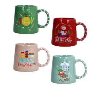 SKODELICA / LONČEK TOGNANA 400 ML NATALE HELLO WINTER RAZLIČNI DEKORJI SKODELICA / LONČEK TOGNANA 400 ML NATALE HELLO WINTER RAZLIČNI DEKORJI