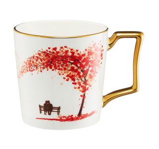 SKODELICA / LONČEK AMBITION 430 ML DREVO AMORE