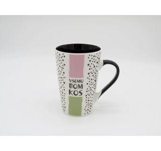 SKODELICA / LONČEK ATALA 450 ML VELIK VSEMU BOM KOS RAZLIČNI MOTIVI