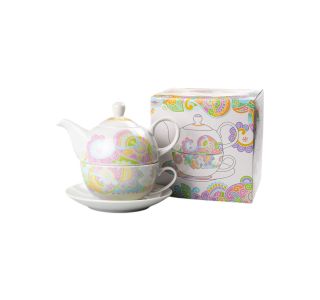 SKODELICA / LONČEK ATALA ČAJNIK S SKODELICO FANTASY