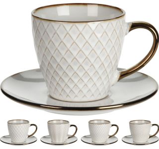 SKODELICA / LONČEK EH 210 ML POZLAČENI ROČAJ S PODSTA. RAZLIČNI DEKOR SKODELICA / LONČEK EH 210 ML POZLAČENI ROČAJ S PODSTA. RAZLIČNI DEKOR