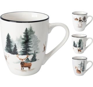 SKODELICA / LONČEK EH 320 ML RAZLIČNI ZIMSKI MOTIVI SKODELICA / LONČEK EH 320 ML RAZLIČNI ZIMSKI MOTIVI