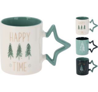 SKODELICA / LONČEK EH 380 ML RAZLIČNI BOŽIČNI DEKORJI ROČAJ ZVEZDA SKODELICA / LONČEK EH 380 ML RAZLIČNI BOŽIČNI DEKORJI ROČAJ ZVEZDA