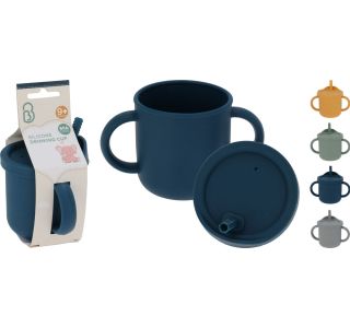 SILIKONSKI Z DVEMA ROČAJ. IN POKROVOM ZA PITJE SILIKONSKI Z DVEMA ROČAJ. IN POKROVOM ZA PITJE