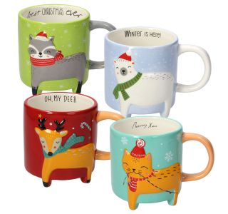 SKODELICA / LONČEK TOGNANA 490 ML NATALE WINTER GANG