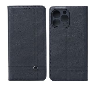 SLEEK PREKLOPNA TORBICA XIAOMI REDMI NOTE 14 5G - ČRNA