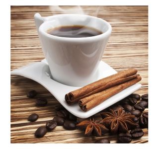 SLIKA STYLER COFFEE STEKLENA 30X30 GL012