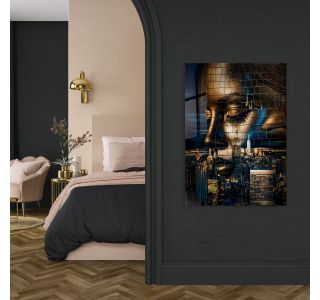 SLIKA STYLER COLLAGE STEKLENA 70X100 GM039