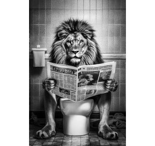 SLIKA STYLER MUFASA STEKLENA 70X100 GM045