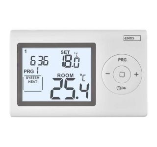 TERMOSTAT EMOS ŽIČNI DIGITALNI TEDENSKI P5607, SOBNI TERMOSTAT EMOS ŽIČNI DIGITALNI TEDENSKI P5607, SOBNI