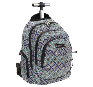 ŠOLSKA TORBA NA KOLESIH STREET ROUND CANVAS TWIST