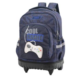 ŠOLSKA TORBA NA KOLESIH TARGET NA KOLESIH GAMER PRO 28108