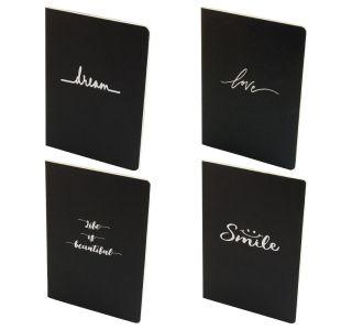 ŠOLSKI ZVEZEK SPREE A5 MP ČRTAN 40 L ČRN 40321