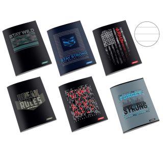 ŠOLSKI ZVEZEK TARGET A4 ČRTAST Z ROBOM ARMY 26871 ŠOLSKI ZVEZEK TARGET A4 ČRTAST Z ROBOM ARMY 26871