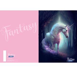 ŠOLSKI ZVEZEK TARGET A4 ČRTAST Z ROBOM FANTASY 27018 ŠOLSKI ZVEZEK TARGET A4 ČRTAST Z ROBOM FANTASY 27018