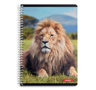 ŠOLSKI ZVEZEK TARGET SPIRALNI A4 ČRTE ANIMAL 1610 ŠOLSKI ZVEZEK TARGET SPIRALNI A4 ČRTE ANIMAL 1610