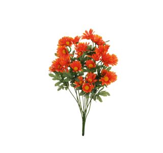 UMETNO CVETJE EVERGREENS ŠOPEK MARJETIC ORANŽEN