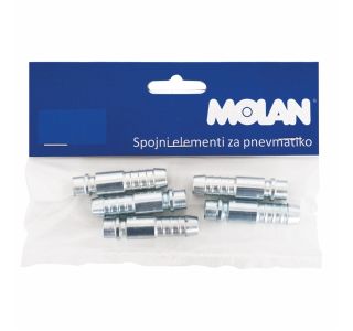 SPOJNI ELEMENT MOLAN VTIČ ZA CEV FI 8 5 KOS