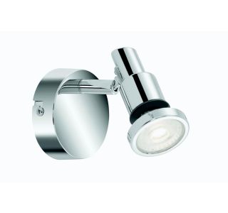 DEKORATIVNI LED REFLEKTOR SPOT CHROME 1X4W GU10 WW IP44