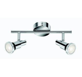 DEKORATIVNI LED REFLEKTOR SPOT CHROME 2X4W GU10 WW IP44