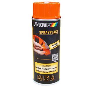 BARVNI SPREJ MOTIP SPRAYPLAST ČRNI POLMAT 400ML - FOLIJA SPREJ
