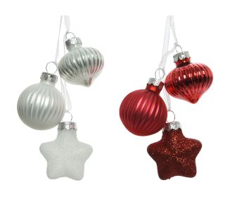 3 RAZLIČNE OBLIKE BELA, RDEČA, SORTIRANO