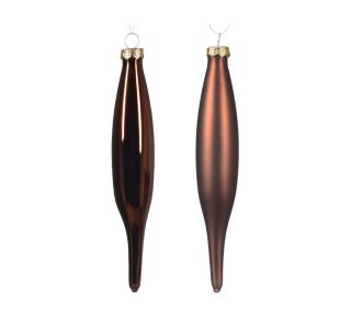 SVEČA, RJAVA, 15 CM 6/1