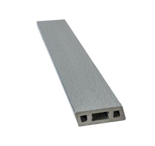 OBLOGA ZA FASADNI SISTEM WPC ROMB SVETLO SIVA 4000X69X22 MM