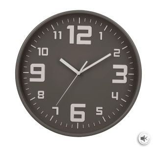 STENSKA URA ATMOSPHERE 30 CM, SIVA