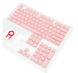 STIKALA ZA TIPKOVNICO REDRAGON SCARAB A130 ROZA, DOUBLE SHORT, PBT