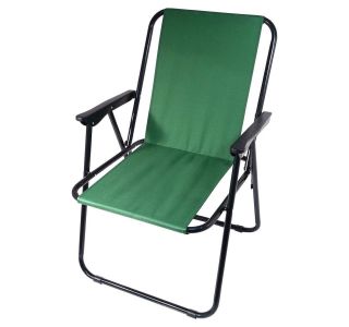 STOL ZA KAMPIRANJE CATTARA BERN 52 X 44 X 75 CM ZLOŽLJIV ZELEN