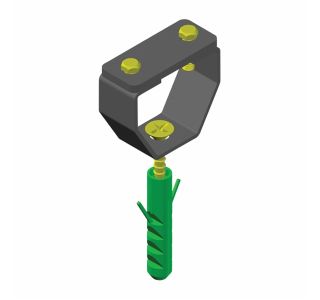 STRELOVODNI PRIBOR HERMI NOSILEC ZIDNI ZON03 RF-V, PL 20X3