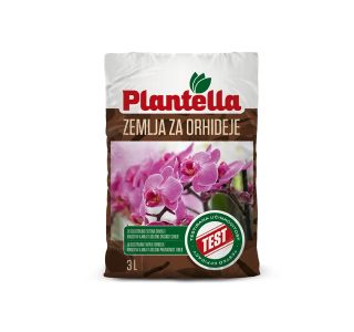 SUBSTRAT ZA OKR. RASTLINE PLANTELLA ZEMLJA ZA ORHIDEJE 3 L SUBSTRAT ZA OKR. RASTLINE PLANTELLA ZEMLJA ZA ORHIDEJE 3 L