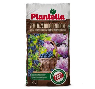 SUBSTRAT ZA OKR. RASTLINE PLANTELLA ZEMLJA ZA RODODENDRONE 45L SUBSTRAT ZA OKR. RASTLINE PLANTELLA ZEMLJA ZA RODODENDRONE 45L